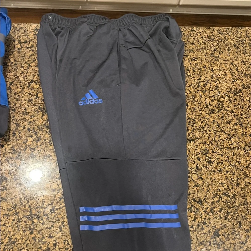 Adidas Blue and Gray Tracksuit - Picture 7 of 14